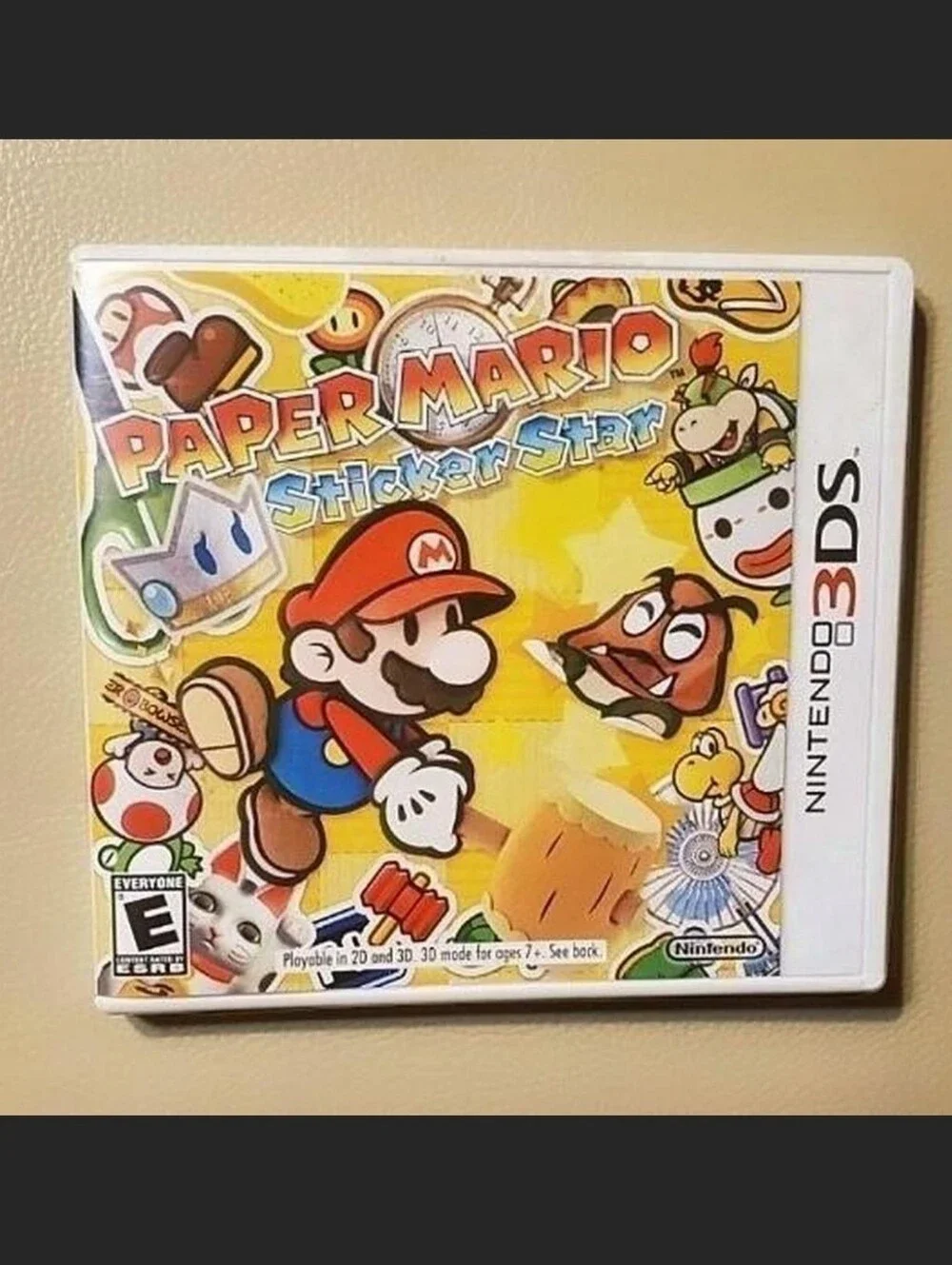 Paper Mario Sticker Star Game Paper Mario 3DS Game Nintendo 3DS Mario Star